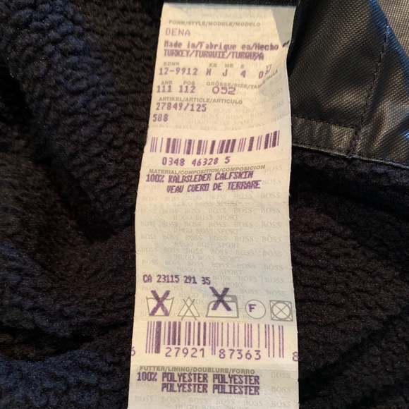 Hugo Boss Men's leather Fall jacket - Picture 7 of 14